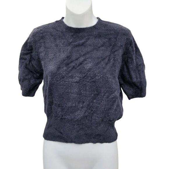 2/$20 Ardene Dark Grey Furry Top Size: XL - Picture 1 of 8